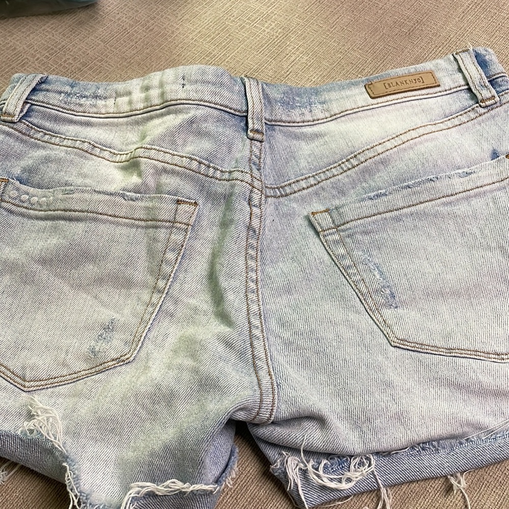 Distressed Short Shorts